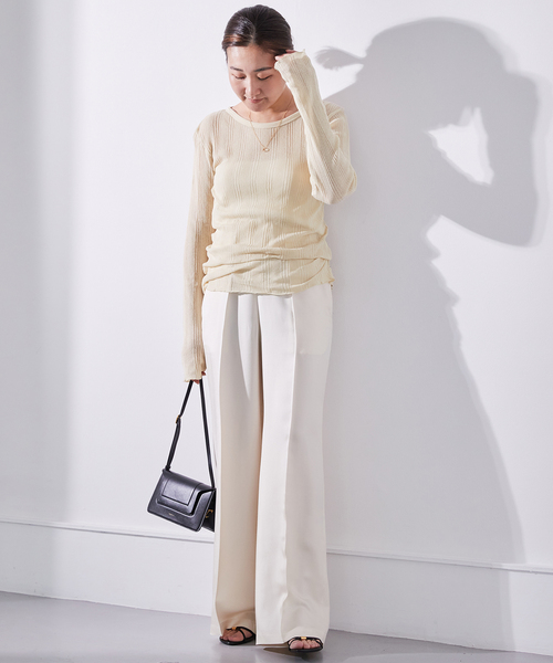 Deuxieme Classe（ドゥーズィエムクラス）の「*Dainty Tシャツ（Tシャツ/カットソー・レディース・ピンク/イエロー/ホワイト・FREE）」の19枚目の写真