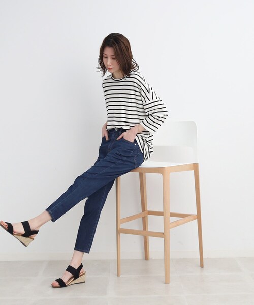 SHOO・LA・RUE(シューラルー)の「◆【マストアイテムを新調するならコレ】スキニーデニム(デニムパンツ・レディース・ダークネイビー/ブルー・01/02/03/04/05/10)」の22枚目の写真