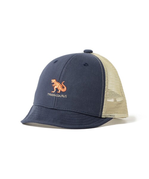 BEAMS mini（ビームスミニ）の「BEAMS mini / ダイナソー メッシュキャップ（キャップ・キッズ・ネイビー/ブラウン/グリーン系その他5・ONE SIZE）」の9枚目の写真