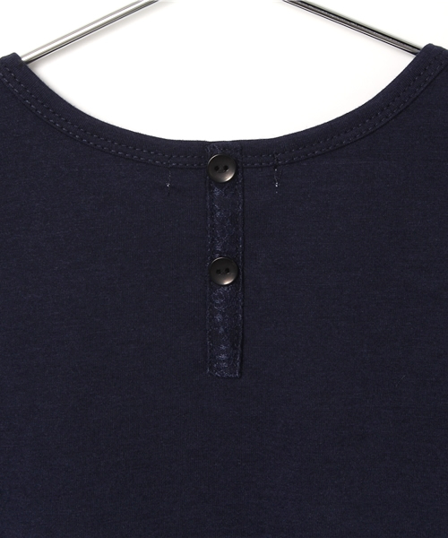 GLOBAL WORK(グローバルワーク)の「レースボーダーチュニックノースリーブ/563258(Tシャツ/カットソー・キッズ・ライトイエロー/ネイビー/ホワイト・X-LARGE/LARGE/SMALL/MEDIUM)」の8枚目の写真