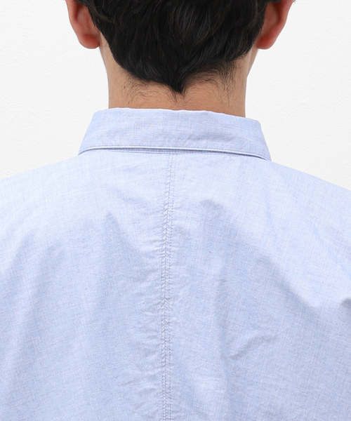 BAMBOO SHOOTS（バンブーシュート）の「【BAMBOO SHOOTS / バンブーシュート】 L/S VENTILATION SHIRT-HAKE（シャツ/ブラウス・メンズ・ブルー系その他・MEDIUM/LARGE）」の11枚目の写真