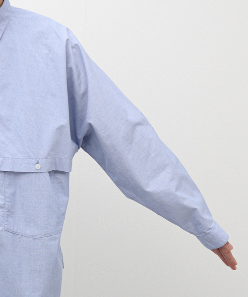 BAMBOO SHOOTS（バンブーシュート）の「【BAMBOO SHOOTS / バンブーシュート】 L/S VENTILATION SHIRT-HAKE（シャツ/ブラウス・メンズ・ブルー系その他・MEDIUM/LARGE）」の16枚目の写真