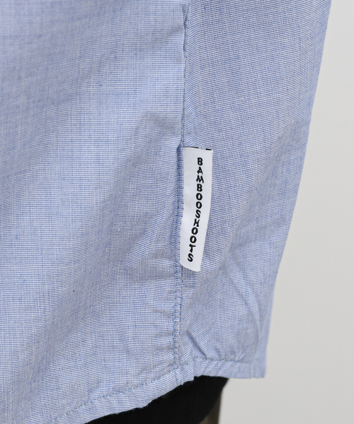 BAMBOO SHOOTS（バンブーシュート）の「【BAMBOO SHOOTS / バンブーシュート】 L/S VENTILATION SHIRT-HAKE（シャツ/ブラウス・メンズ・ブルー系その他・MEDIUM/LARGE）」の7枚目の写真