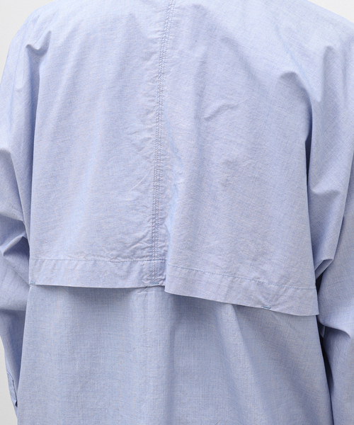 BAMBOO SHOOTS（バンブーシュート）の「【BAMBOO SHOOTS / バンブーシュート】 L/S VENTILATION SHIRT-HAKE（シャツ/ブラウス・メンズ・ブルー系その他・MEDIUM/LARGE）」の5枚目の写真
