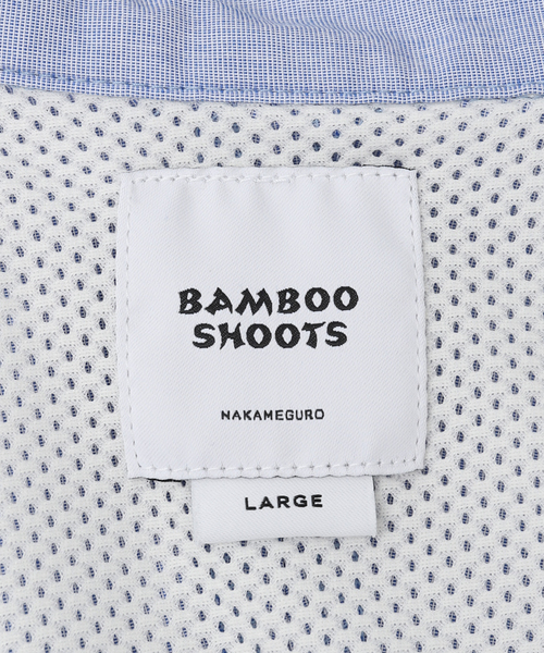 BAMBOO SHOOTS（バンブーシュート）の「【BAMBOO SHOOTS / バンブーシュート】 L/S VENTILATION SHIRT-HAKE（シャツ/ブラウス・メンズ・ブルー系その他・MEDIUM/LARGE）」の3枚目の写真