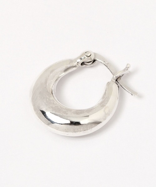 niko and...（ニコアンド）の「Silver925 フープピアス（ピアス（両耳用）・レディース・グレー・0）」の3枚目の写真