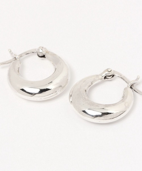 niko and...（ニコアンド）の「Silver925 フープピアス（ピアス（両耳用）・レディース・グレー・0）」の5枚目の写真