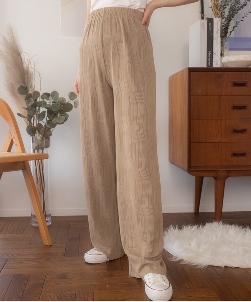 Ada.(エイダ)の「ウェーブデザインリブパンツ(その他パンツ・レディース・ブラック/ブラウン・S/M)」の22枚目の写真
