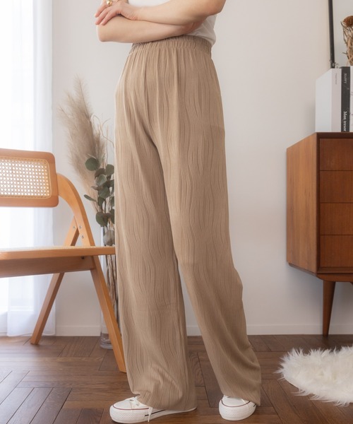 Ada.(エイダ)の「ウェーブデザインリブパンツ(その他パンツ・レディース・ブラック/ブラウン・S/M)」の18枚目の写真