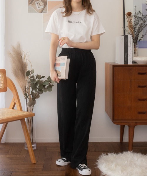 Ada.(エイダ)の「ウェーブデザインリブパンツ(その他パンツ・レディース・ブラック/ブラウン・S/M)」の16枚目の写真