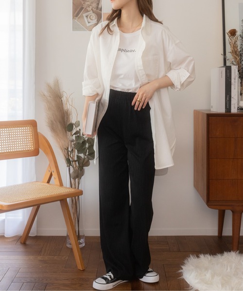 Ada.(エイダ)の「ウェーブデザインリブパンツ(その他パンツ・レディース・ブラック/ブラウン・S/M)」の20枚目の写真