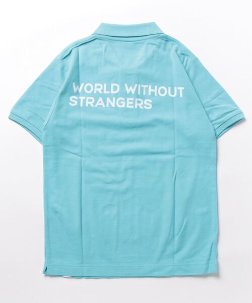 GIORDANO（ジョルダーノ）の「[ GIORDANO ] ワールドロゴポロシャツ（ポロシャツ・レディース・ブルー/グリーン/ピンク・X-SMALL/SMALL）」の4枚目の写真
