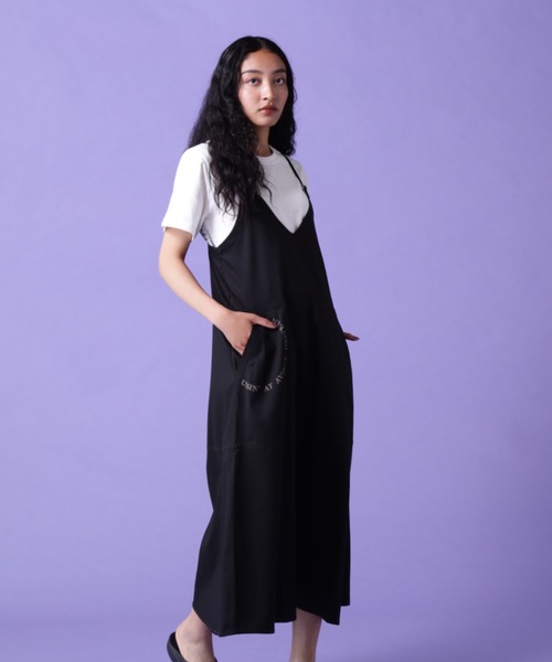 AVIREX(アヴィレックス)の「CROSS STRING CAMISOLE DRESS/ クロスストリング キャミソールドレス(ワンピース・レディース・オリーブ/ブラック・FREE)」の15枚目の写真