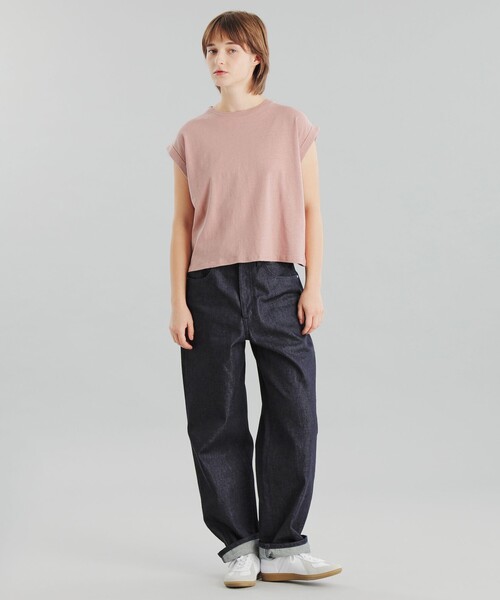 MACKINTOSH PHILOSOPHY(マッキントッシュ フィロソフィー)の「GREY LABEL リネンミックスドルマンT(Tシャツ/カットソー・レディース・オフホワイト/グレー/ブルー/ブラック/レッド・2)」の14枚目の写真