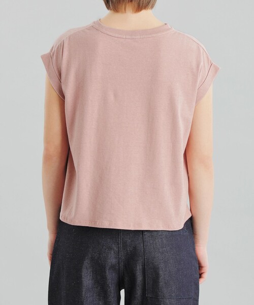 MACKINTOSH PHILOSOPHY(マッキントッシュ フィロソフィー)の「GREY LABEL リネンミックスドルマンT(Tシャツ/カットソー・レディース・オフホワイト/グレー/ブルー/ブラック/レッド・2)」の16枚目の写真