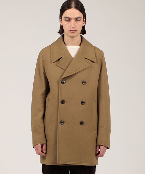 Mackintosh(マッキントッシュ)の「MACKINTOSH LUNDIE ウールメルトン ピーコート(ピーコート・メンズ・キャメル・38)」の3枚目の写真