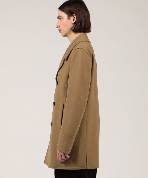 Mackintosh(マッキントッシュ)の「MACKINTOSH LUNDIE ウールメルトン ピーコート(ピーコート・メンズ・キャメル・38)」の4枚目の写真
