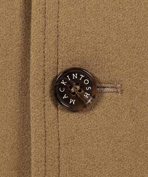 Mackintosh(マッキントッシュ)の「MACKINTOSH LUNDIE ウールメルトン ピーコート(ピーコート・メンズ・キャメル・38)」の11枚目の写真