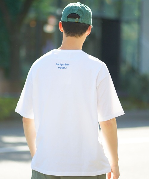 roial（ロイアル）の「DESIGN TEE/ROIAL(ロイアル)半袖Tシャツ（Tシャツ/カットソー・メンズ・ホワイト/ベージュ/ブルー/グリーン・MEDIUM/LARGE/X-LARGE/SMALL）」の21枚目の写真