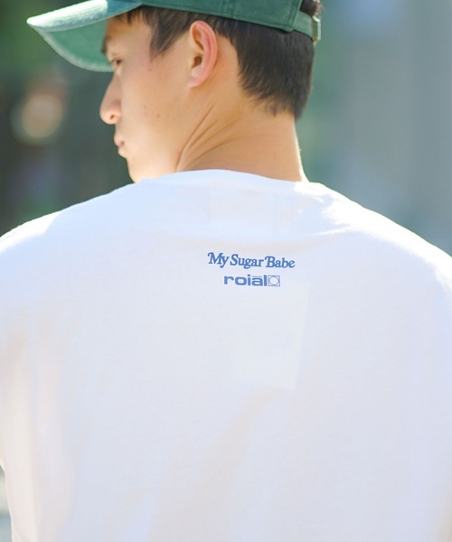 roial（ロイアル）の「DESIGN TEE/ROIAL(ロイアル)半袖Tシャツ（Tシャツ/カットソー・メンズ・ホワイト/ベージュ/ブルー/グリーン・MEDIUM/LARGE/X-LARGE/SMALL）」の20枚目の写真