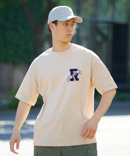 roial（ロイアル）の「DESIGN TEE/ROIAL(ロイアル)半袖Tシャツ（Tシャツ/カットソー・メンズ・ホワイト/ベージュ/ブルー/グリーン・MEDIUM/LARGE/X-LARGE/SMALL）」の16枚目の写真