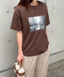 Emma Taylor（エマテイラー）の「【新色追加！】大人ロゴプリントTシャツ（Tシャツ/カットソー・FREE）」