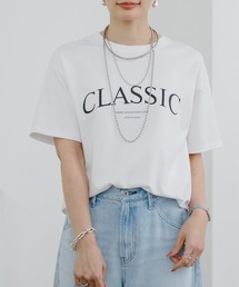 Emma Taylor | 【新色追加！】シルクタッチスムース大人ロゴプリントTシャツ(Tシャツ/カットソー)