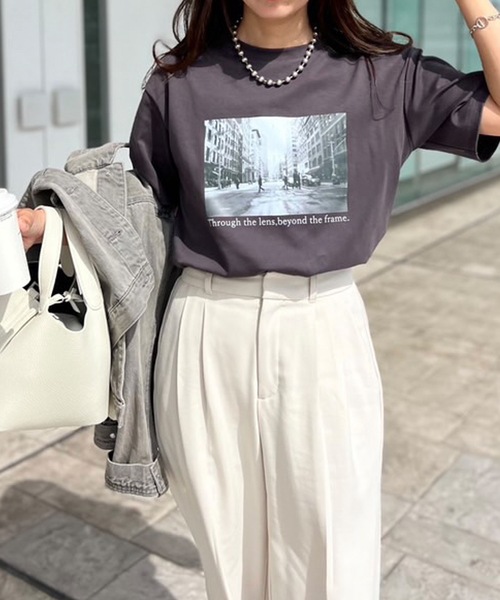 セール】【新色追加！】大人ロゴプリントTシャツ（Tシャツ