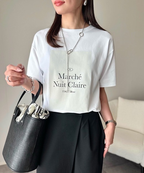 新色追加！】大人ロゴプリントTシャツ Emma Taylor│STYLEDOOR