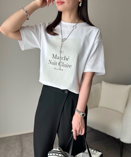 新色追加！】大人ロゴプリントTシャツ Emma Taylor│STYLEDOOR
