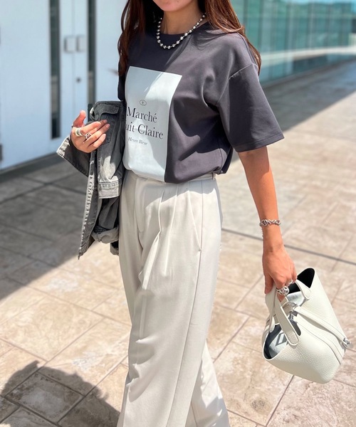新色追加！】大人ロゴプリントTシャツ Emma Taylor│STYLEDOOR