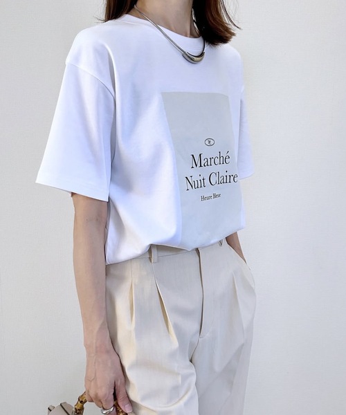 新色追加！】大人ロゴプリントTシャツ Emma Taylor│STYLEDOOR