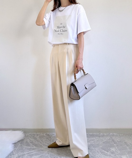 新色追加！】大人ロゴプリントTシャツ Emma Taylor│STYLEDOOR