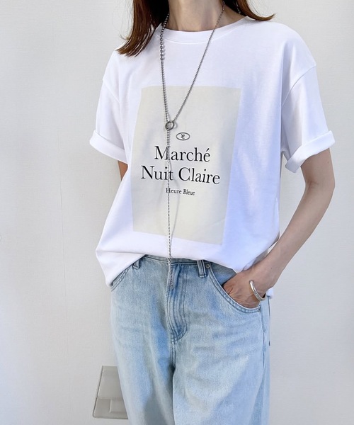 新色追加！】大人ロゴプリントTシャツ Emma Taylor│STYLEDOOR