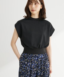 Petit fleur | ・Petit　Fleur　モックネックプルオーバー(Tシャツ/カットソー)