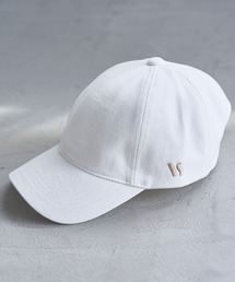 サイドロゴ微起毛ツイルキャップ