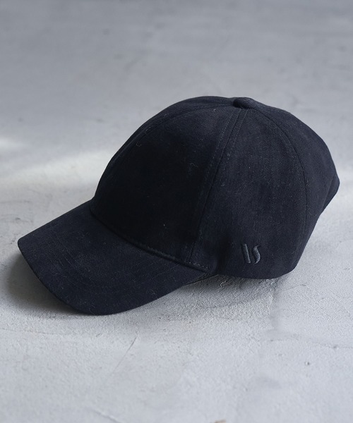 VIS（ビス）の「サイドロゴ微起毛ツイルキャップ（キャップ・レディース・ブラック/オフホワイト・FREE）」の2枚目の写真