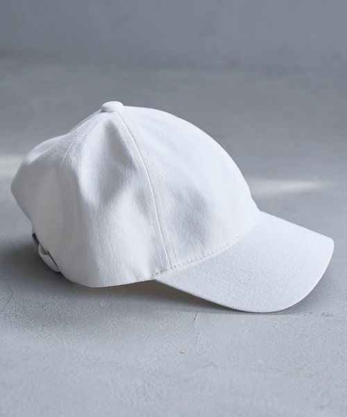 VIS（ビス）の「サイドロゴ微起毛ツイルキャップ（キャップ・レディース・ブラック/オフホワイト・FREE）」の10枚目の写真