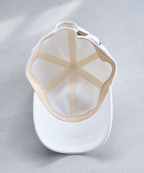 VIS（ビス）の「サイドロゴ微起毛ツイルキャップ（キャップ・レディース・ブラック/オフホワイト・FREE）」の4枚目の写真