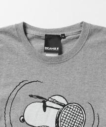 トップス beams peanuts linus raglan sweat print Peanuts Snoopy Womens Sweatshirt White Lg Sleeve Crew Neck