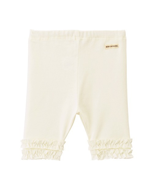 MIKI HOUSE(ミキハウス)の「レギンス風6分丈パンツ(その他パンツ・キッズ・ネイビー/グレー/アイボリー・110cm/90cm/130cm/120cm/100cm/80cm)」の1枚目の写真