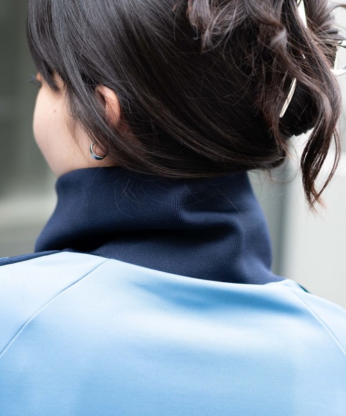 WEGO(ウィゴー)の「WEGO/ショートトラックジャケット(ジャージ・レディース・ブルー/ホワイト/ブラック・FREE)」の19枚目の写真