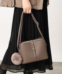 grove | 【人間工学】ベルトヒネリ ファーポン スクエアショルダー(ショルダーバッグ)