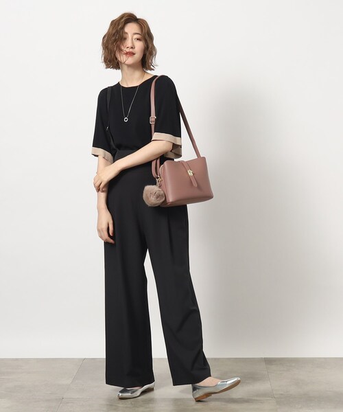 grove（グローブ）の「◆【人間工学】ベルトヒネリ ファーポン スクエアショルダー（ショルダーバッグ・レディース・ライトグレー/ピンク系/ブラック/ダークグレー/スミクロ/レッド系1/ダークグリーン・00）」の12枚目の写真