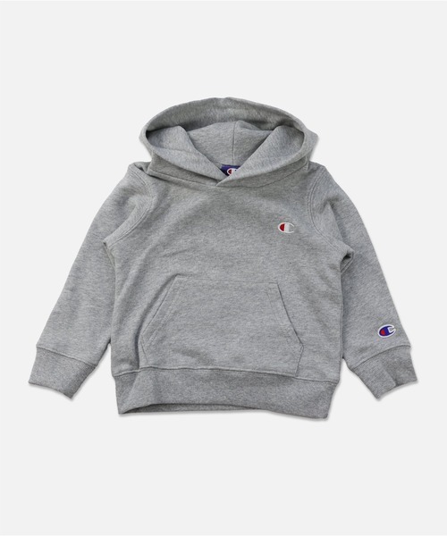 Champion（チャンピオン）の「champion / チャンピオン ロゴパーカー（パーカー・キッズ・ネイビー/ホワイト/ブラック/グレー・120cm/130cm/100cm/110cm）」の7枚目の写真