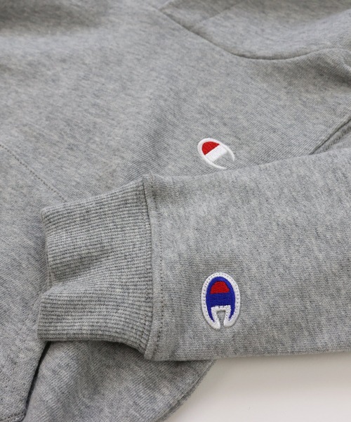 Champion（チャンピオン）の「champion / チャンピオン ロゴパーカー（パーカー・キッズ・ネイビー/ホワイト/ブラック/グレー・120cm/130cm/100cm/110cm）」の11枚目の写真