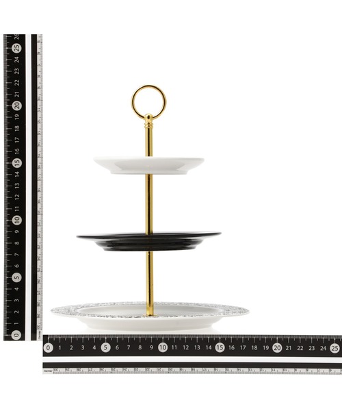 ツイード ケーキスタンド ブラック（食器）｜Francfranc（フランフラン