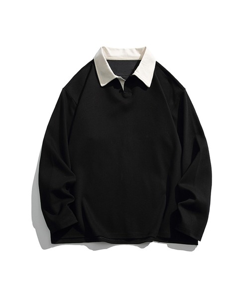 aimoha(アイモハ)の「aimoha menスウェット(スウェット・メンズ・ブラック/ブラウン/ホワイト・LARGE/MEDIUM/XX-LARGE/X-LARGE)」の2枚目の写真