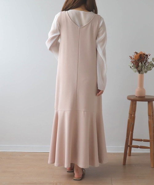 No.858 FILA 秋色beigeのゆったりꫛꫀꪝ✧‧˚ワンピ☆XL☆新品☆ No.858 FILA 秋色beigeのゆったりꫛꫀꪝ✧‧˚ワンピ☆XL☆新品