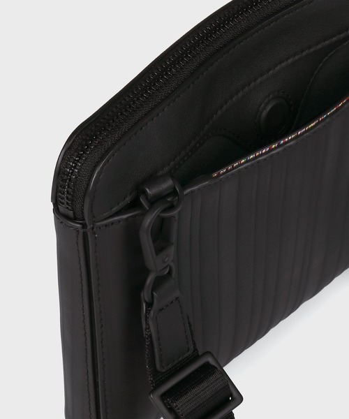 ポールスミス 2way ショルダーバッグ レザー 金具ロゴ Paul Smith 